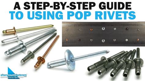 pop riveting sheet metal|types of pop rivets.